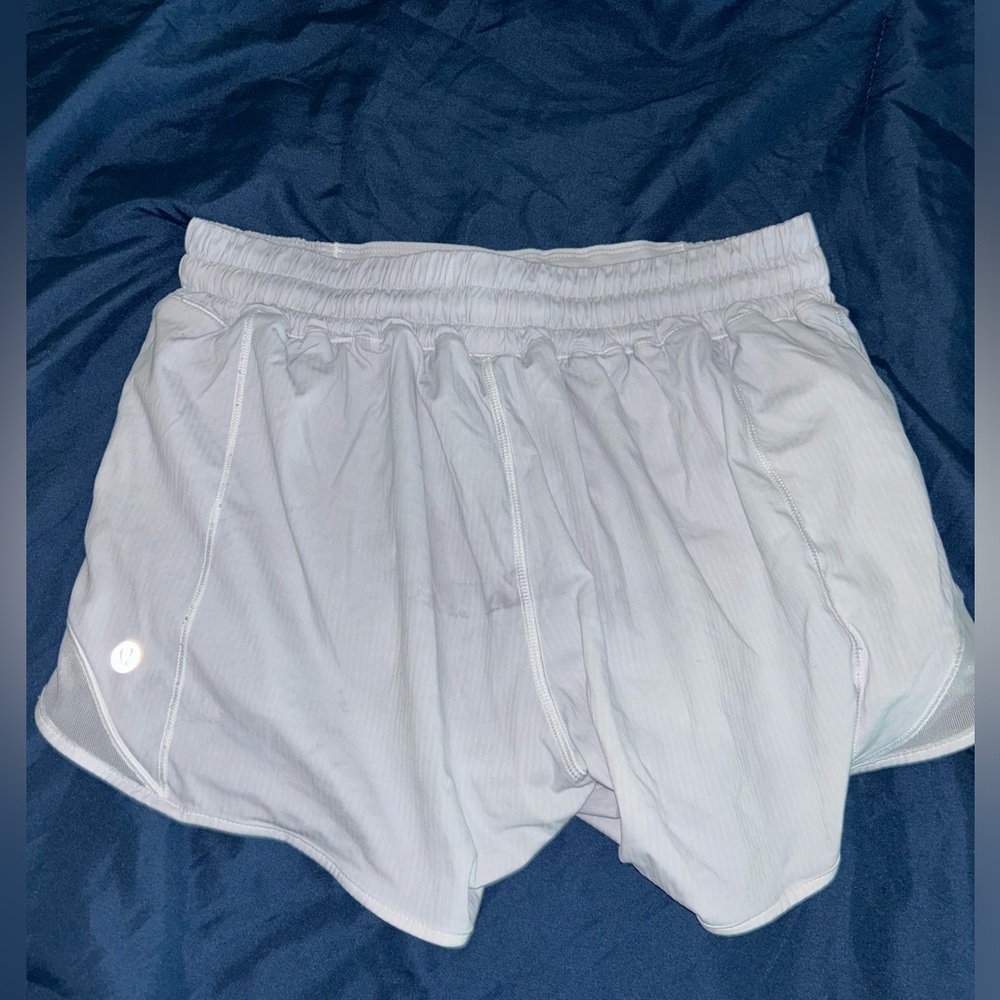 White Lulu shorts